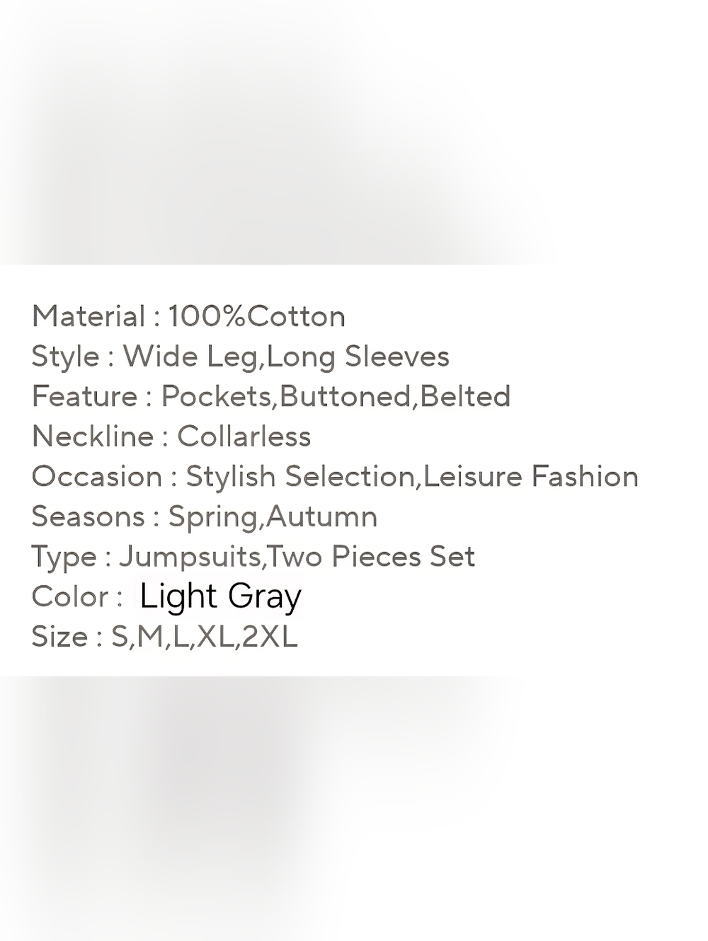 Strapless Wide-Leg Jumpsuit w/ Cinching Accents ▪︎ Curvy ▪︎ Slate ▪︎ XXL - Picture 14 of 16